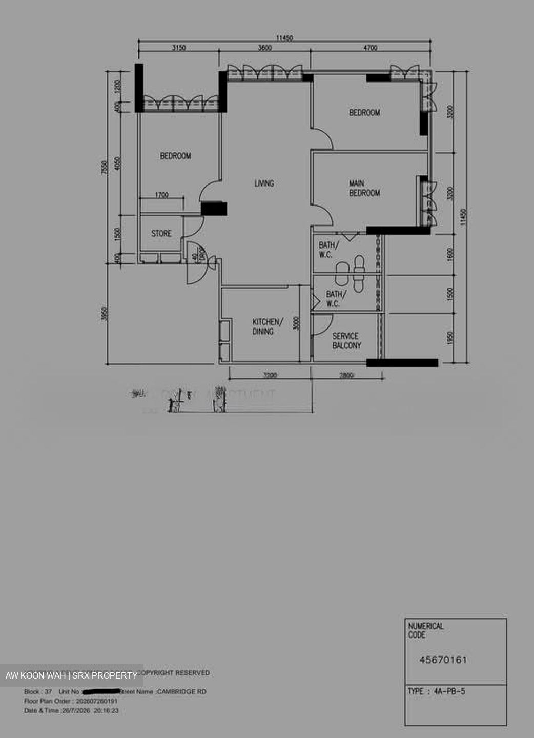 Blk 37 Cambridge Road (Kallang/Whampoa), HDB 4 Rooms #591318381